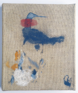 Liants et pigments sur toile de lin, 1999