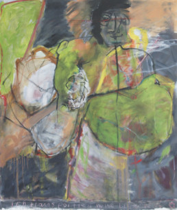 Öl auf Leinwand, 240x205 cm, 2020