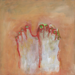 Ölkreide auf MDF, 60x60 cm, 2016
